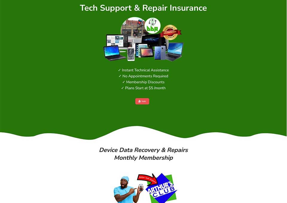 Device Data Recovery & Repairs membership