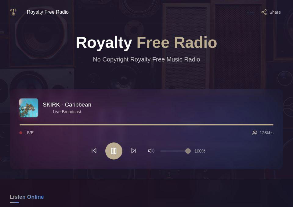 Royalty Free Radio